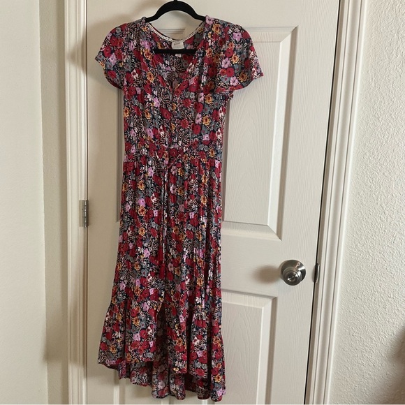Knox Rose Flutter Floral Midi Dress Size small - Picture 10 of 10